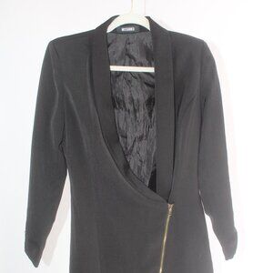 Black Missguided Blazer Dress Size Small